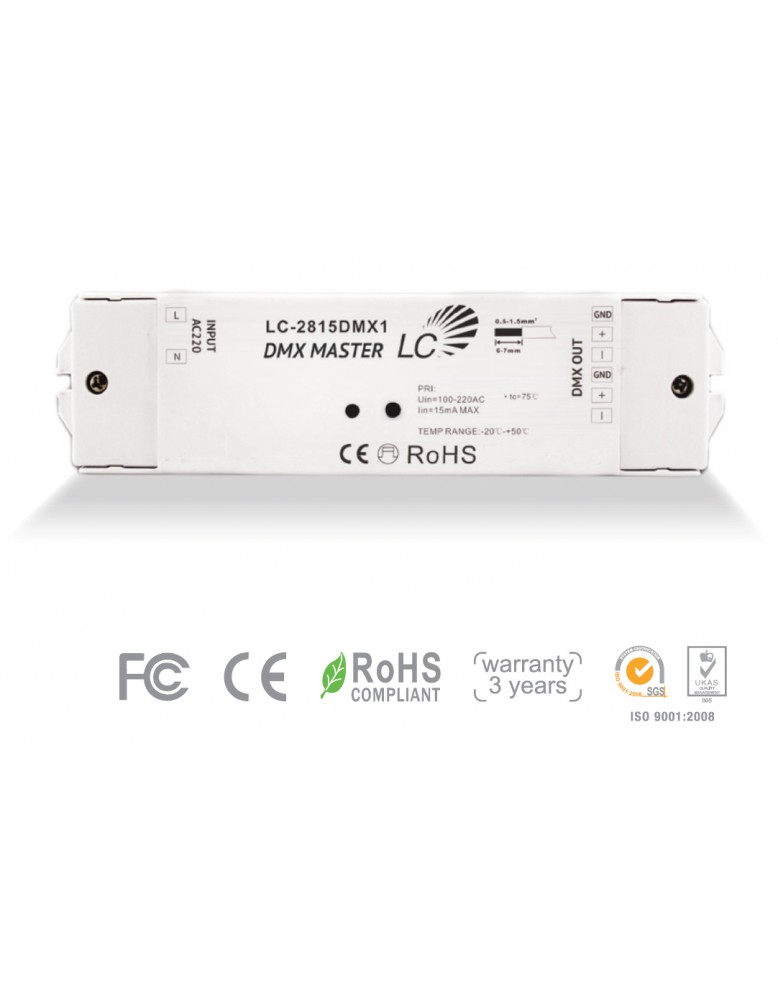 LED upravljanja RF to DMX LC 2815DMX1