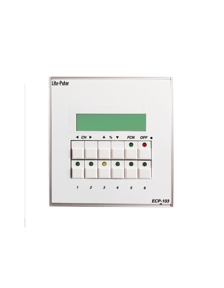 60 channel LED WALL CONTROL PANEL ECP 1030J LITEPUTER