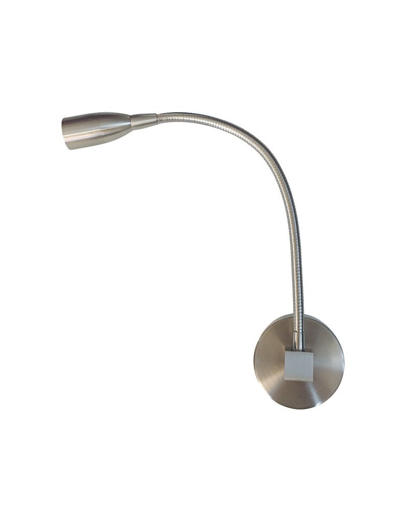 LED zidne DRL0009 SATIN NICKEL 3W 3000K zaokretni ON OFF prekidač