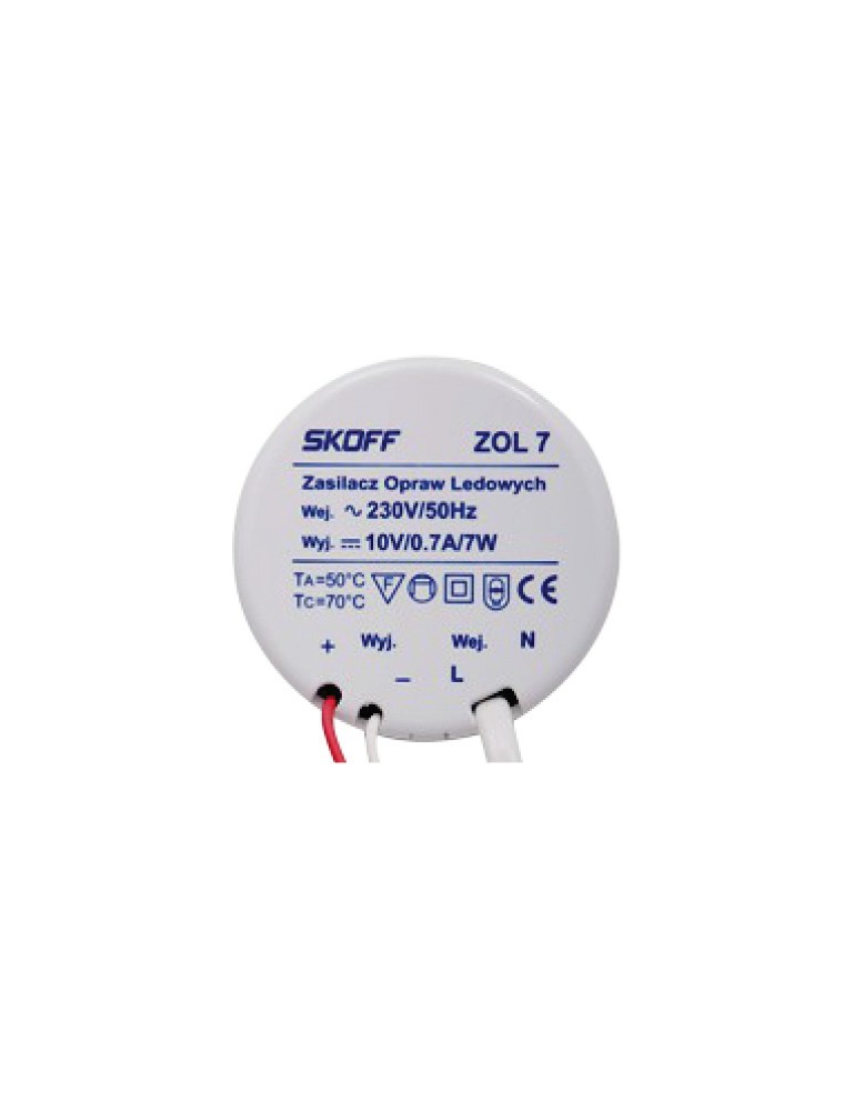 LED NAPAJANJE, 10V, 7W IP20