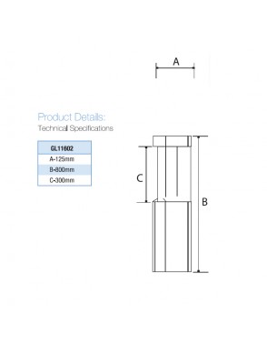 LED vanjska podna GL11602 ANTR. GREY 6W IP54 2