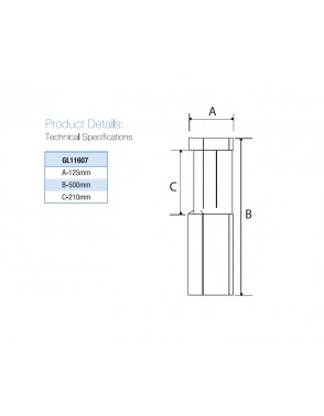 LED vanjska podna GL11607 ANTR. GREY 6W IP54 2
