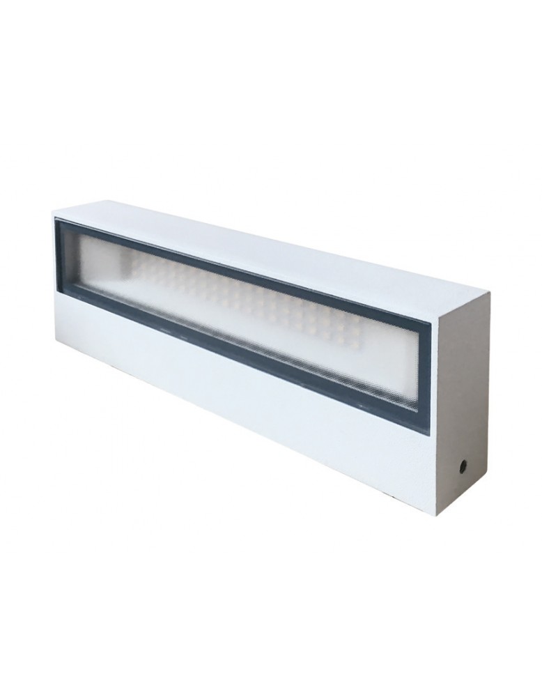 LED vanjska SR171 WHITE  6W 3000K 220x30x70mm Aluminium