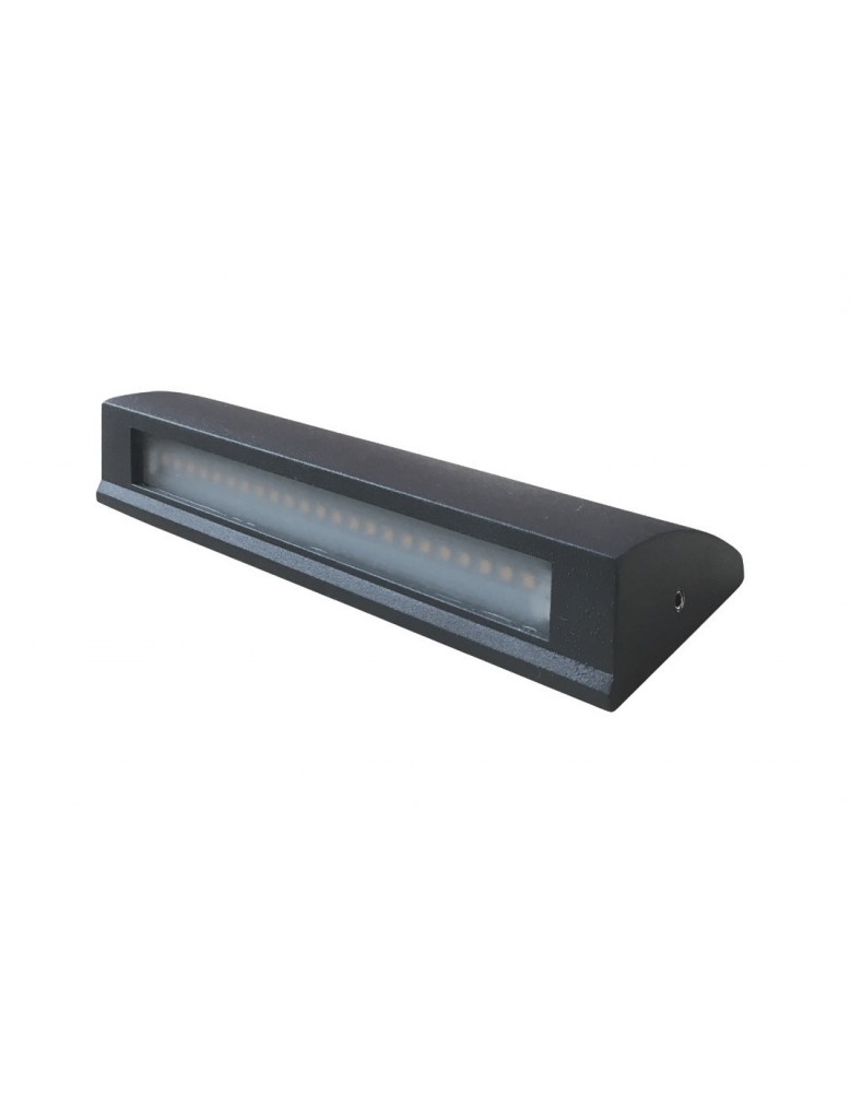 LED vanjska SR1601L DARK GREY   ANTRACITE 3000K 170x60x70mm Aluminium