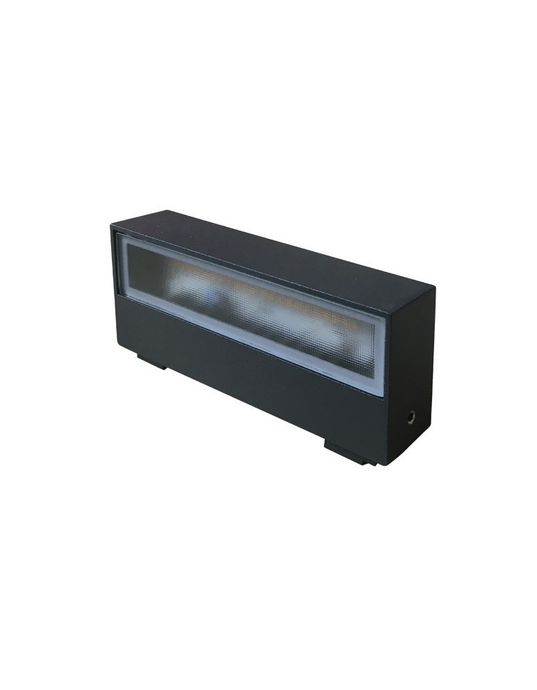 LED vanjska SR170 DARK GREY  ANTRACITE 3000K 130x30x60mm Aluminium