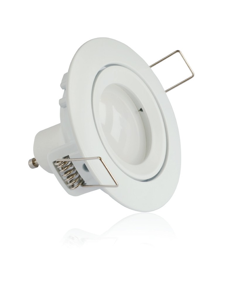 LED SET SQUAR F RS+SMD GU10 230V 5W 4000K+GU10 Socket