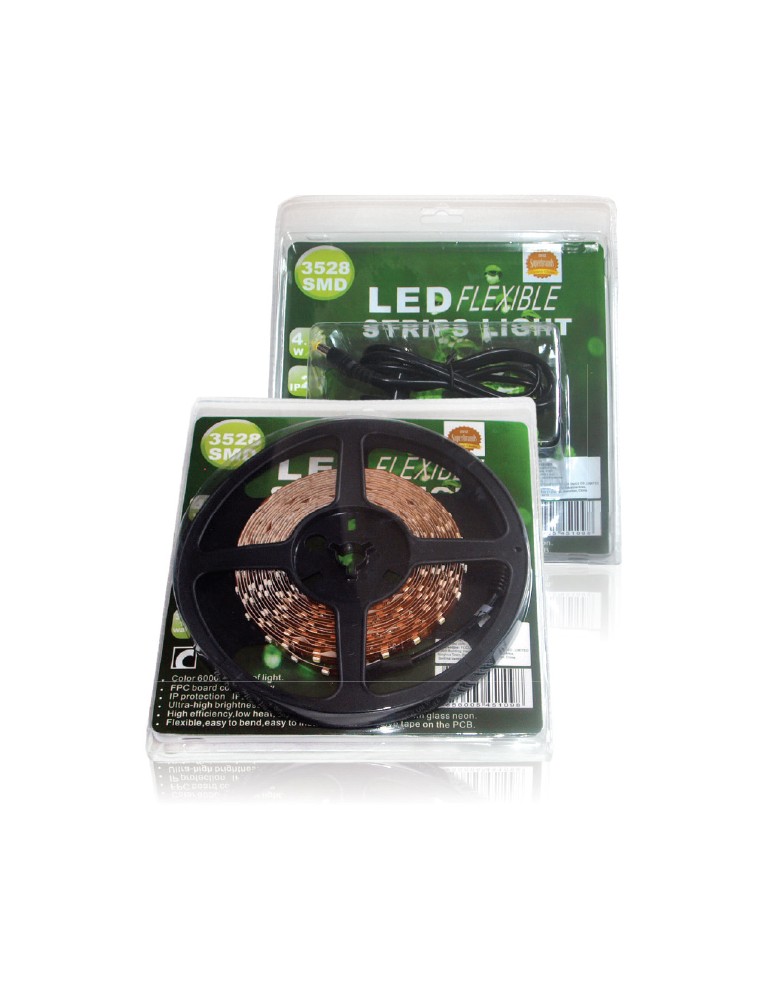 LED TRAKE SET IP20 3m DC12V  4,8W/m ZELENA /SET 3528 203Z