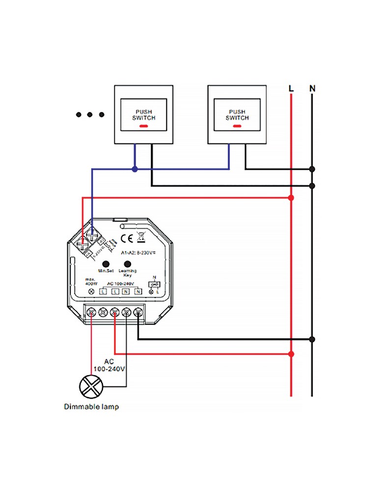 LED upravljanja RECEPTOR LC 1009SAC HP 