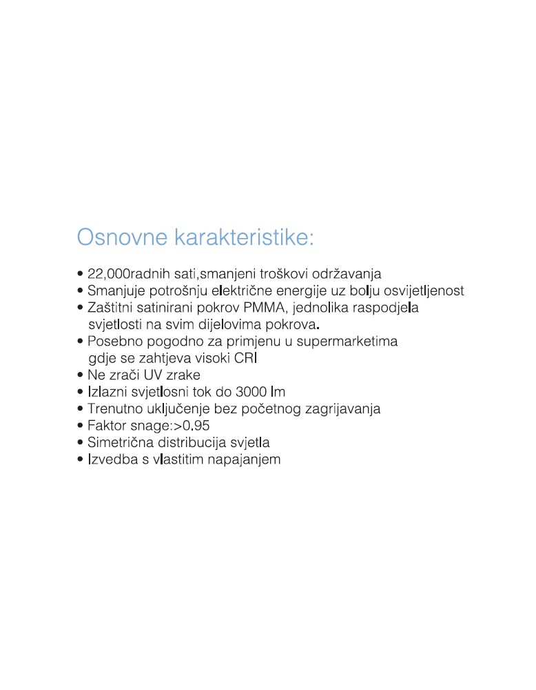 LED cijevi T8 TUBE 1200mm 18W 4000K   hrvatski...