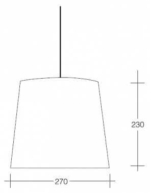 Dekorativna visilica aluminium  PD310-1 2275/Zlatna 2