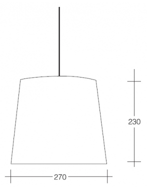 Dekorativna visilica aluminium  PD310-1 2222/Srebrna 2