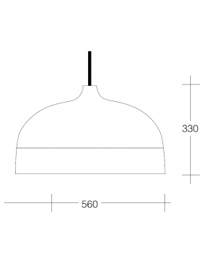 Dekorativna visilica aluminium zlato PD315-1A 7527C  Zlatna/Zlatna 2