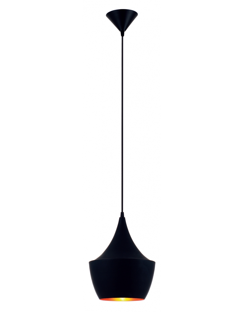 Dekorativna visilica aluminium crna - zlatna oksid PD47-1B BL