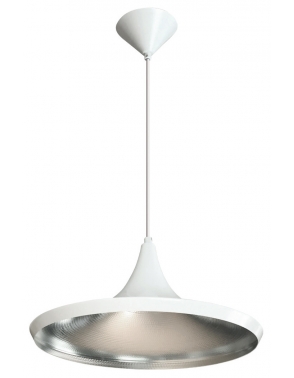 Dekorativna visilica aluminium bijela - srebro oksid PD46-1B WH