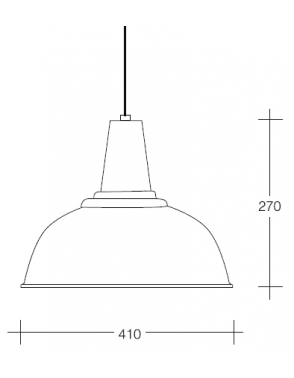 Dekorativna visilica sjajno bijela - mat bijela PD240-1A SHINY WHITE/MATT WHITE 2
