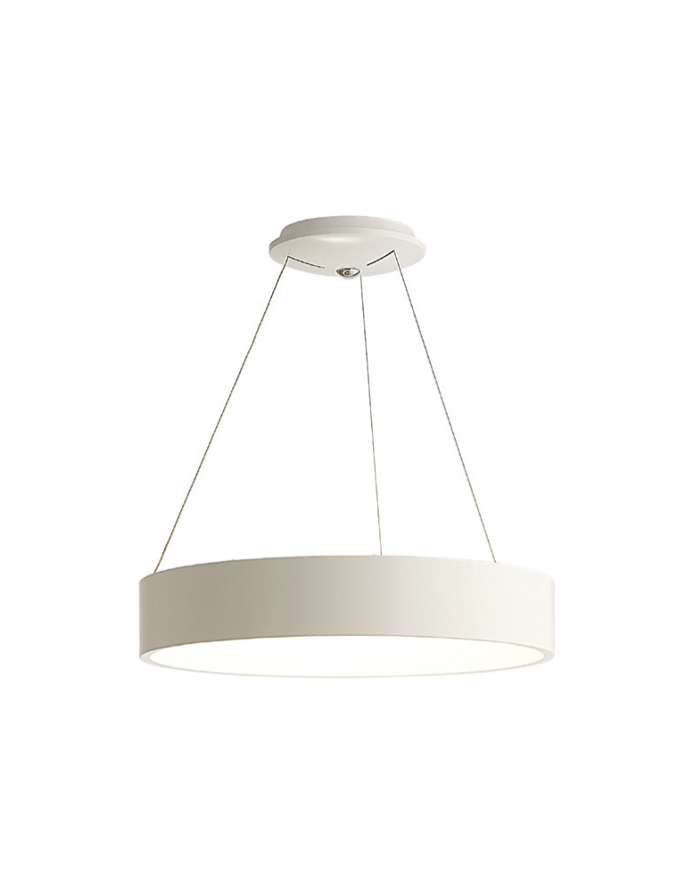 Dekorativna visilica mat bijela SHINE PD333-1A LED 1x36W MT WH