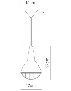 Dekorativna visilica SLIM PD320-1 MATT 2053 2