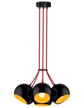 Dekorativina visilica crna PD123-7 BLACK
