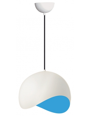 Dekorativna visilica bijela - plava PD103-1 WH/BLUE