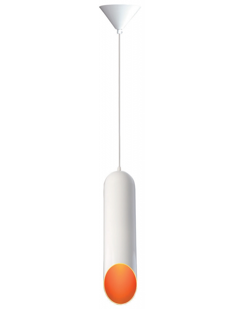 Dekorativna visilica bijela - zlato PD060-1WG WHITE/Zlatna