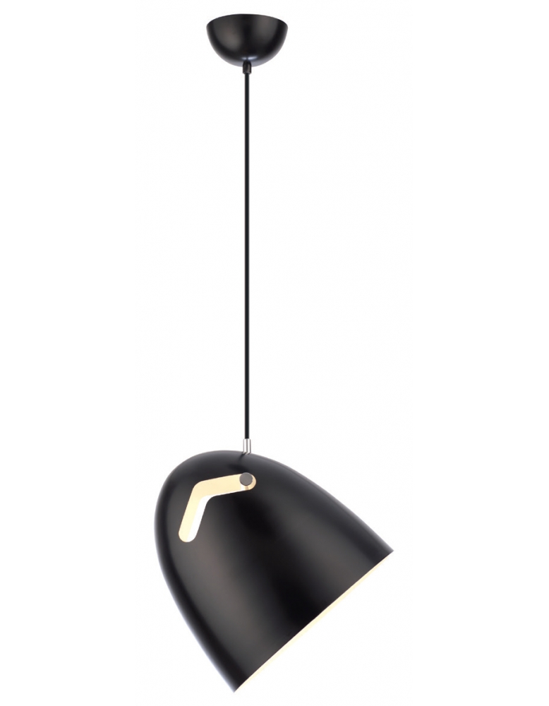 Dekorativna visilica crna PD231-1B MAT BLACK