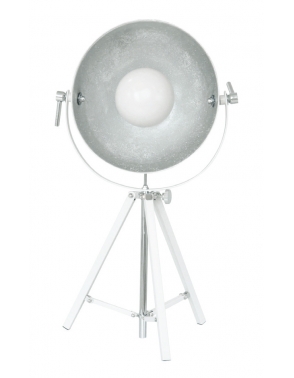 Dekorativna podna bijela - sreberna CI-S6004-21