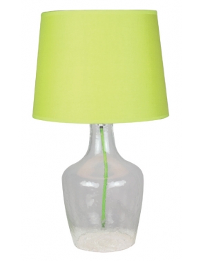 Dekorativna stolna prozirna - zelena LT4132 CLEAR/GREEN