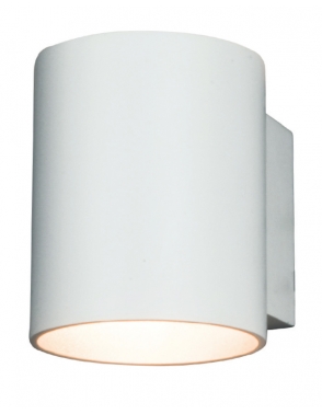 Dekorativna stropna bijela - srebrna MURO TONDO WH/Srebrna