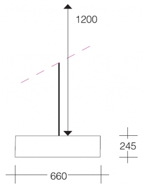 Dekorativna visilica MD7055-3 2