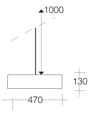 Dekorativna visilica MD6422-4A 2