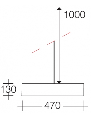 Dekorativna visilica MD6422-4B 2