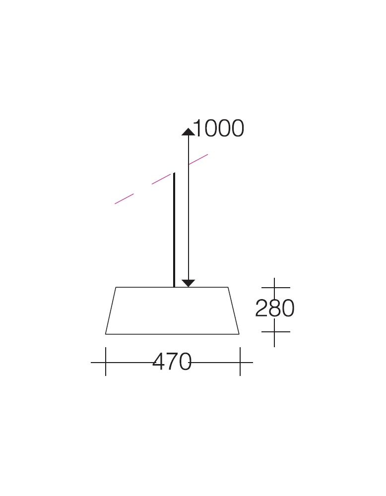 Dekorativna visilica MD7025-3