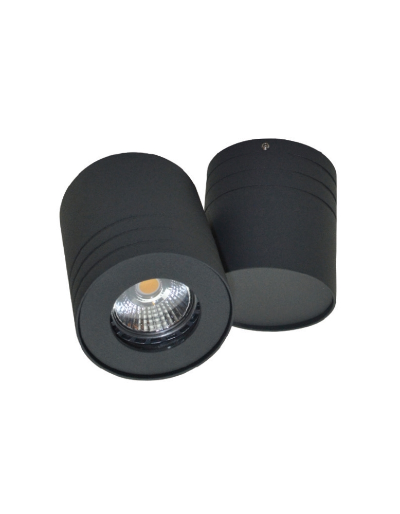 Nagradbena spot rasvjeta FARETTO R1 ALU tamno siva