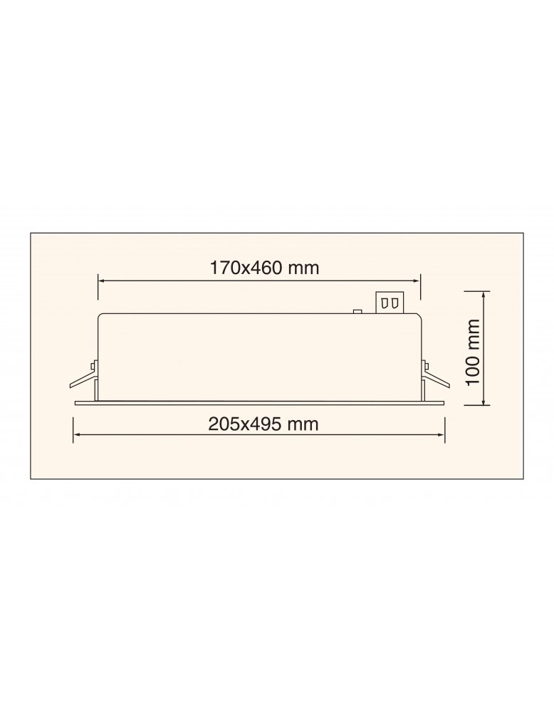 Ugradbena spot rasvjeta ELC-3111 bijelaITE