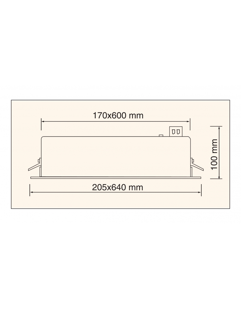 Ugradbena spot rasvjeta ELC-4111 srebrna