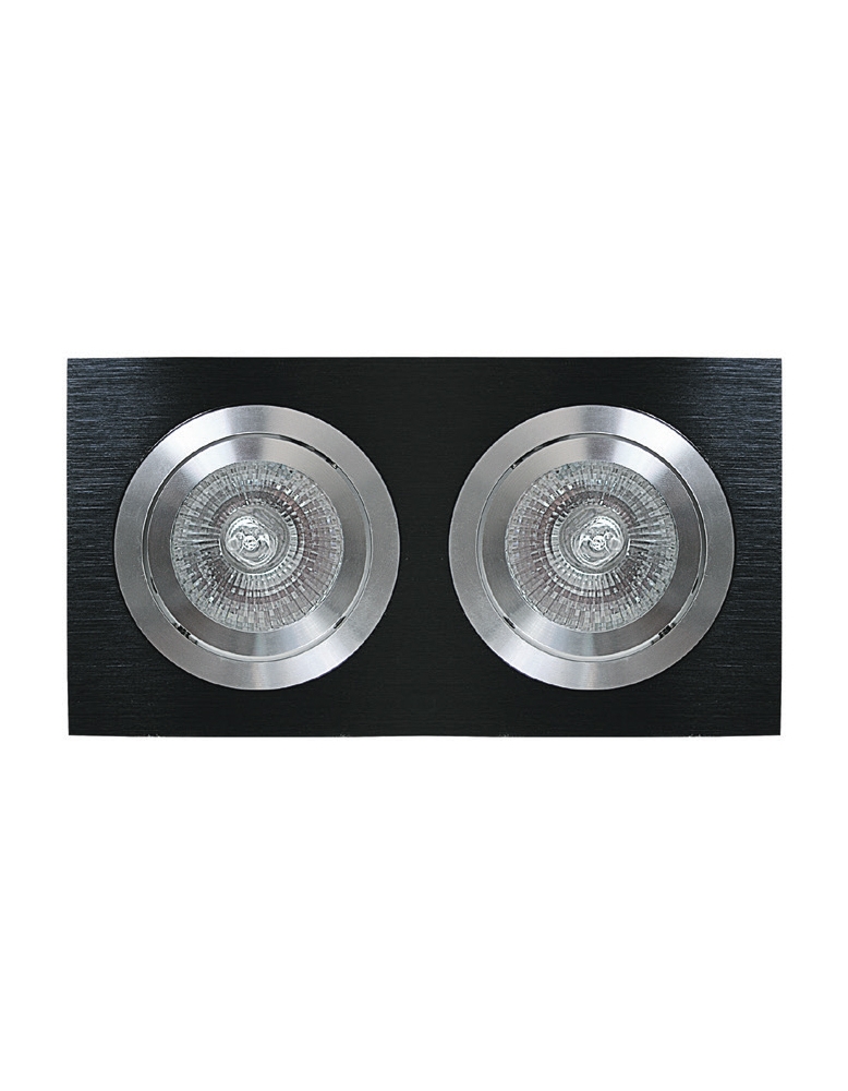 Ugradbena spot rasvjeta APL 4392-2 crna/ALU  