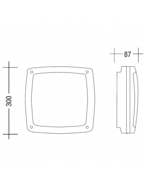 Vanjska SG rasvjeta SG-611836 SIDEWALK 2X26W TC-D WH 2