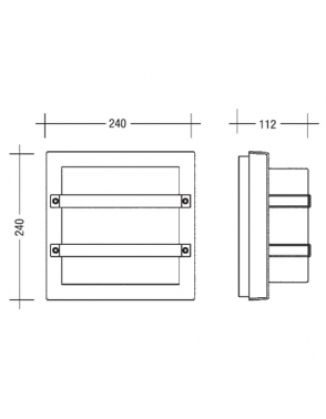 Vanjska SG rasvjeta LARGO E27 GRAPHITE 2