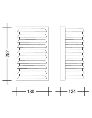 Vanjska zidna rasvjeta 2007 siva 2