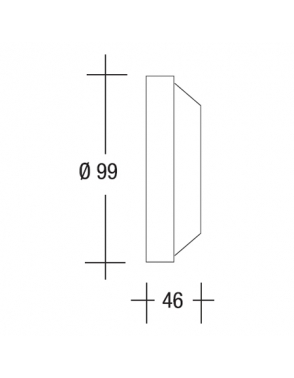 Vanjska zidna rasvjeta 3011 siva 2
