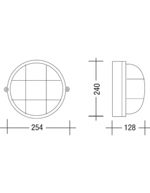 Vanjska plafonjera rasvjeta 1102 bijela 2