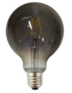 LED ŽARULJA G125 E27 6W 2700K 220 240V SMOKE