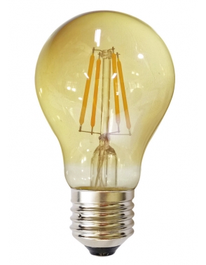 LED ŽARULJA A60 E27 6W 2700K 220 240V 300LM AMBER