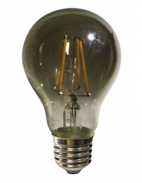 LED ŽARULJA A60 E27 6W 2700K 220 240V 300LM SMOKE