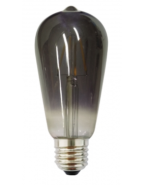 LED ŽARULJA ST64 E27 6W 2700K 220 240V 300LM SMOKE