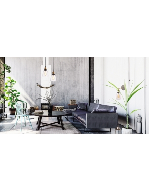 Dekorativna zidna LOFT136W prozirna 2