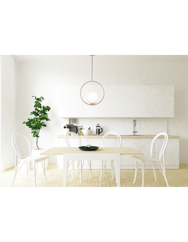 Dekorativna visilica ALM-3051 D400 BRASS