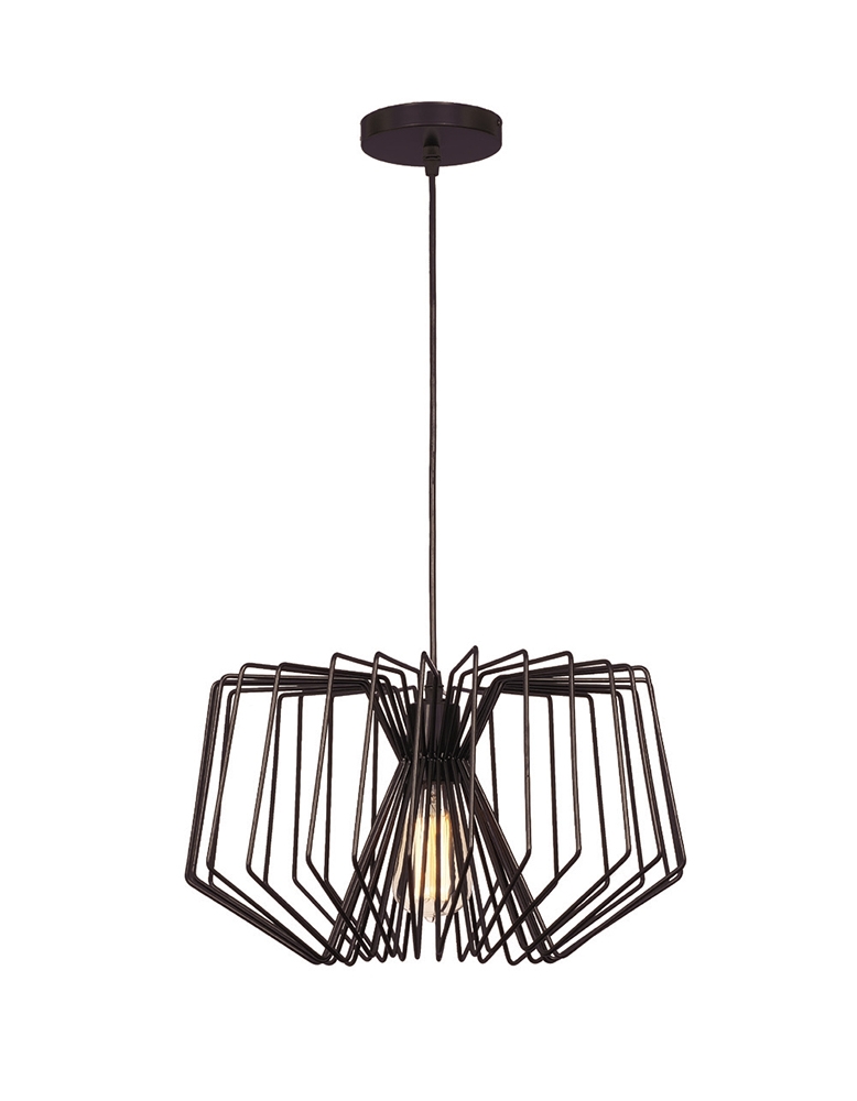 Dekorativna visilica LOFT274 MB mat crna