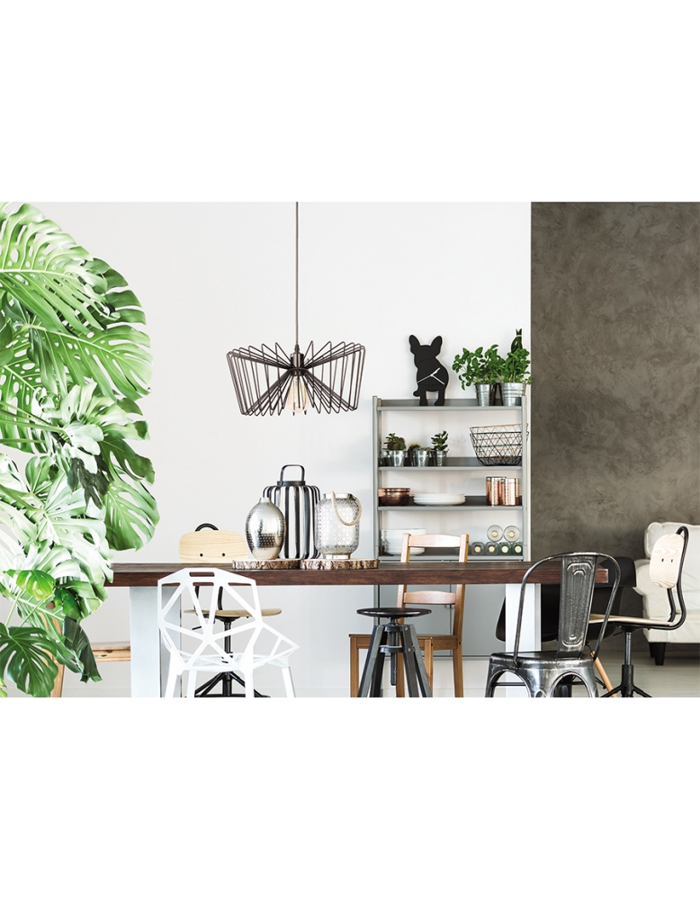 Dekorativna visilica LOFT261 MB mat crna