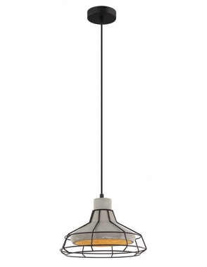 Dekorativna visilica MD69381B crna i beton